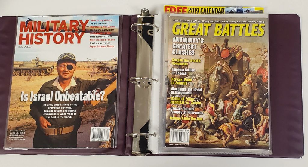 Lot of 7 VG History Magazines (Walrus, Beaver, Combat Aircraft + More) + Binder — photo 1