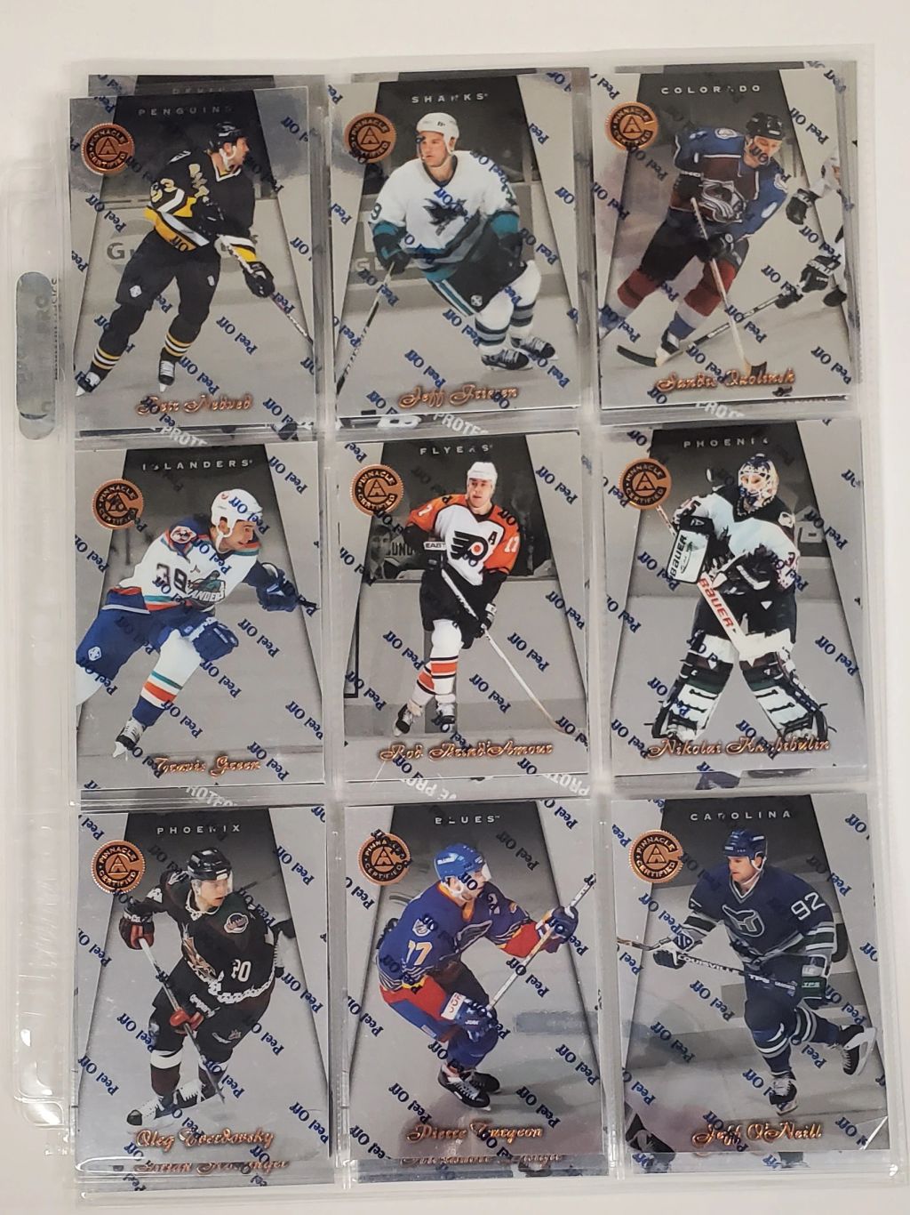 25 NM 1997-98 Pinnacle Certified Hockey Cards - Stars & Parallels Lot — photo 1