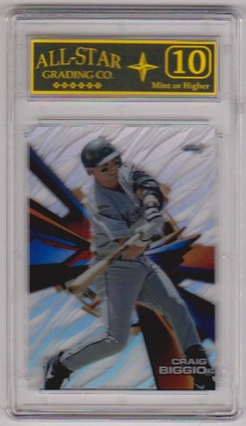 Graded 10 - Craig Biggio 2015 Topps High Tek #HT- CB Insert Card - photo 1