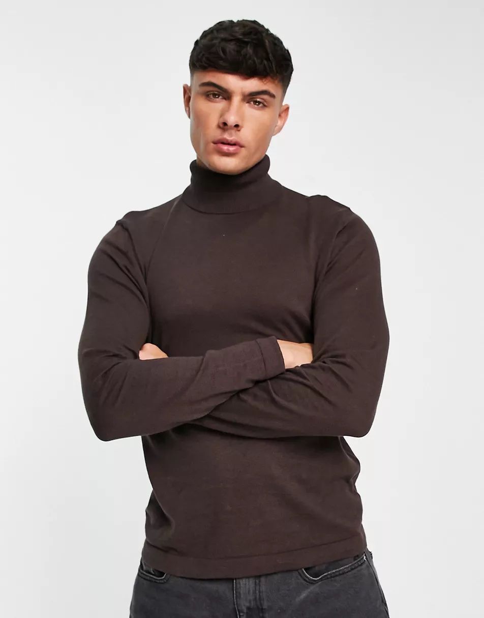 NWT Jack and Jones Men's Turtle Neck Size Small Retail: $69.50 — photo 1