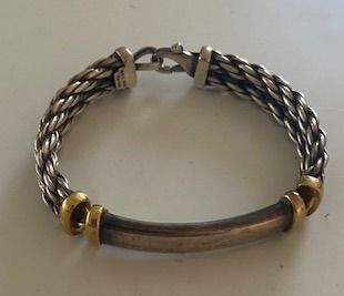 David Yurman Collection Men's 925 Silver Bracelet — photo 1