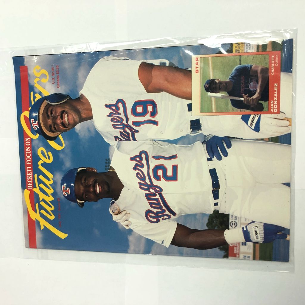 Juan Gonzalez / Larry Johnson Collectors Vintage Beckett Price Guide - photo 1