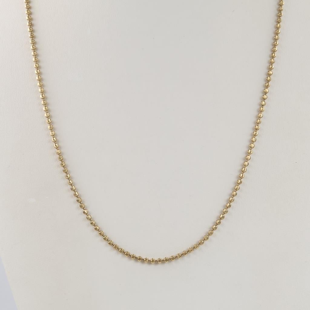 10kt Gold Ball Link Necklace - photo 1