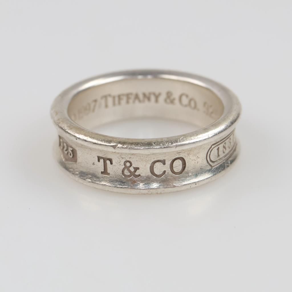 Tiffany & Co 1837 Silver Band — photo 1