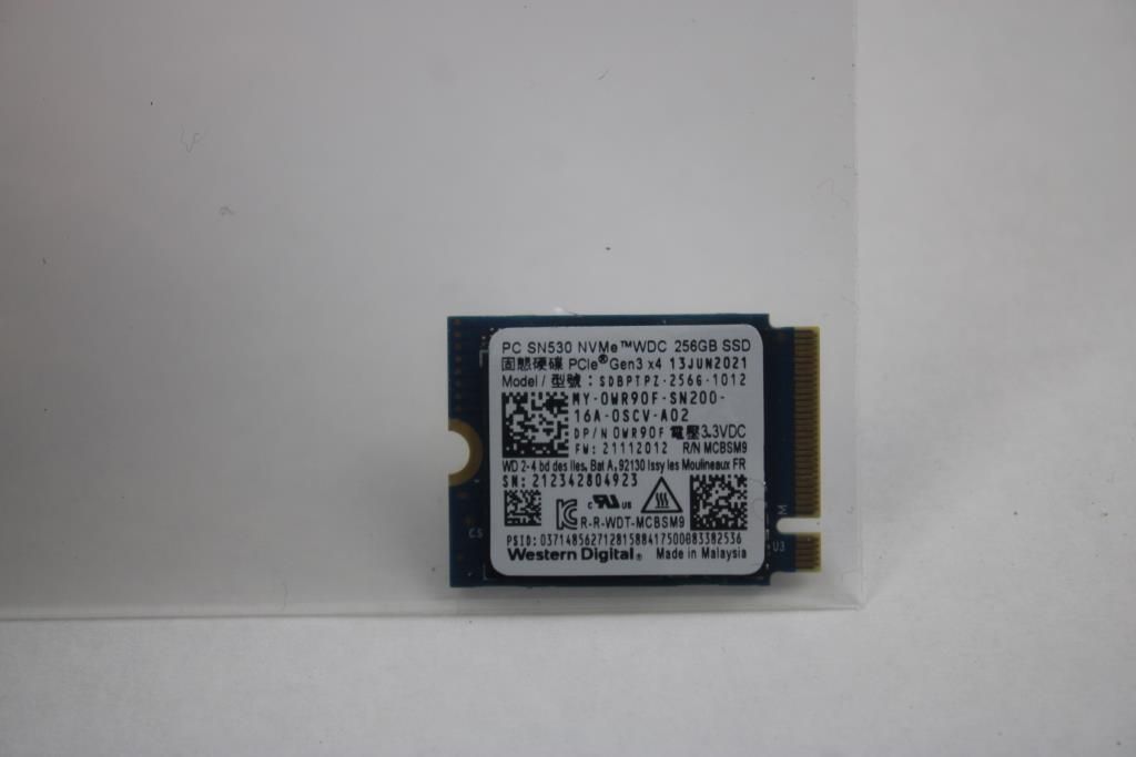 Pcle Gen 3x4, SSD 256 Gb — photo 1