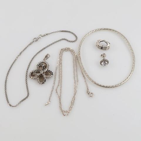 Sterling Silver Jewelry, 6 Pieces