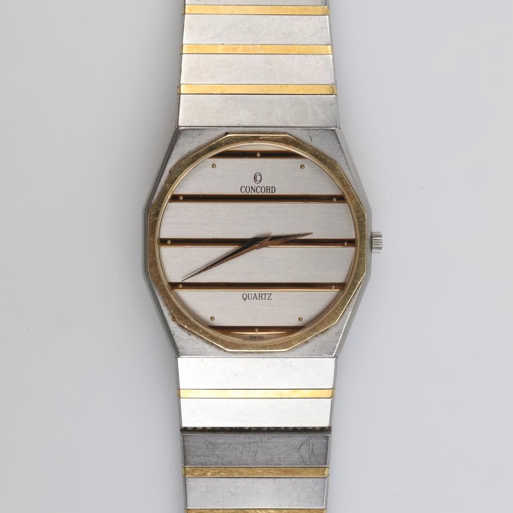 Concord Mariner Stainless Steel 10kt Accent Watch - photo 1