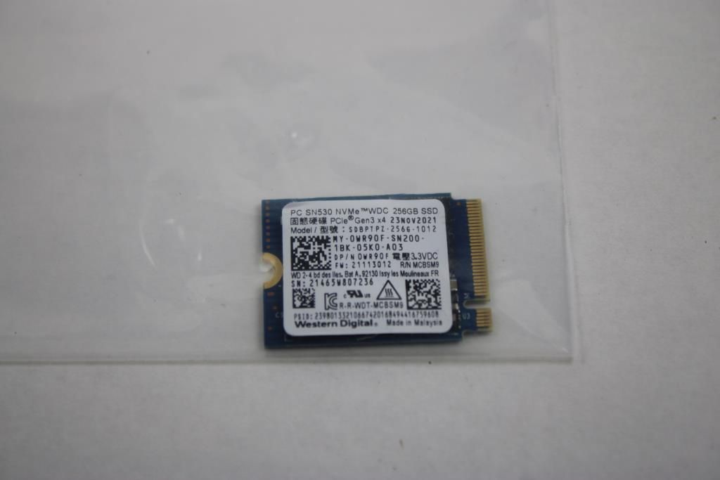 Pcle Gen 3x4, SSD 256 Gb - photo 1