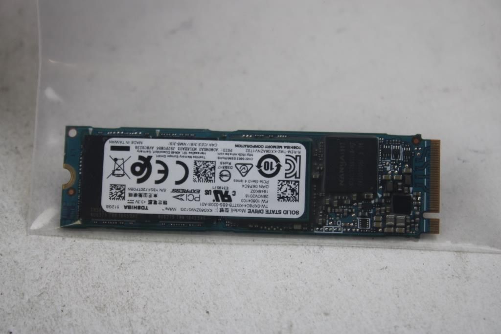 Toshiba 512GB Solid State Drive - photo 1
