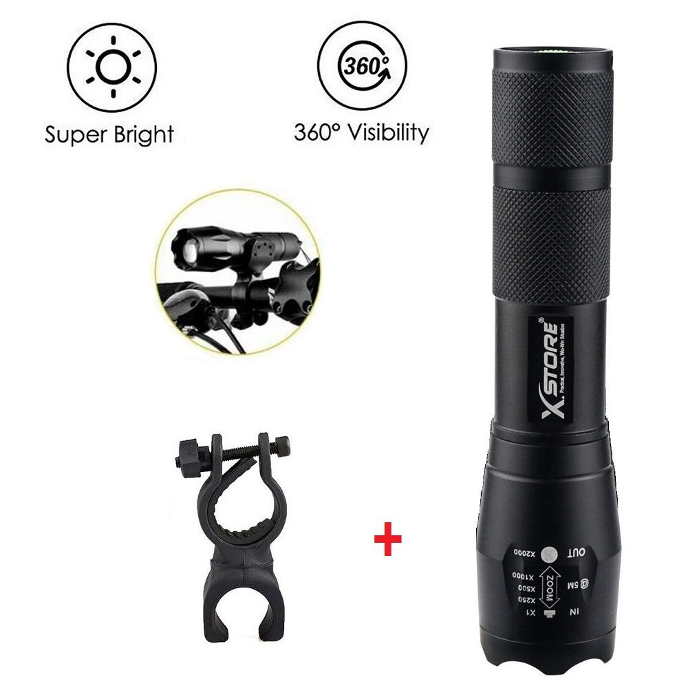 LED Clip on Bike Flashlight - photo 1