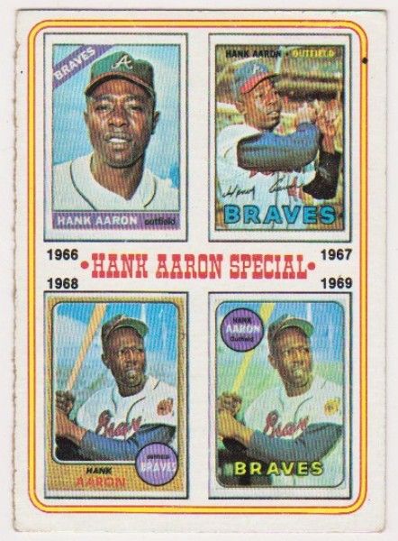 1974 Topps Hank Aaron #5 Card - HOF'er - photo 1