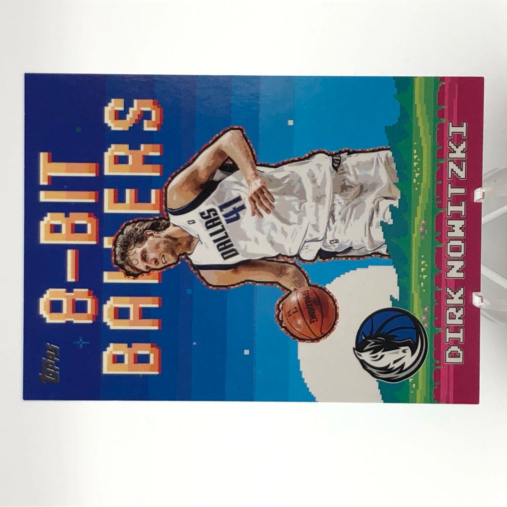 Dirk Nowitzki 8 Bit Ballers Topps Insert NBA — photo 1