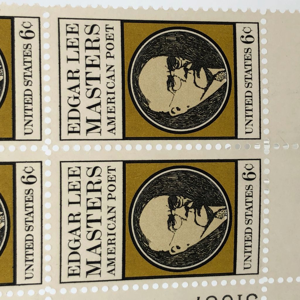 Vintage UnUsed Collector Grade Stamp Panel of 4 — photo 1