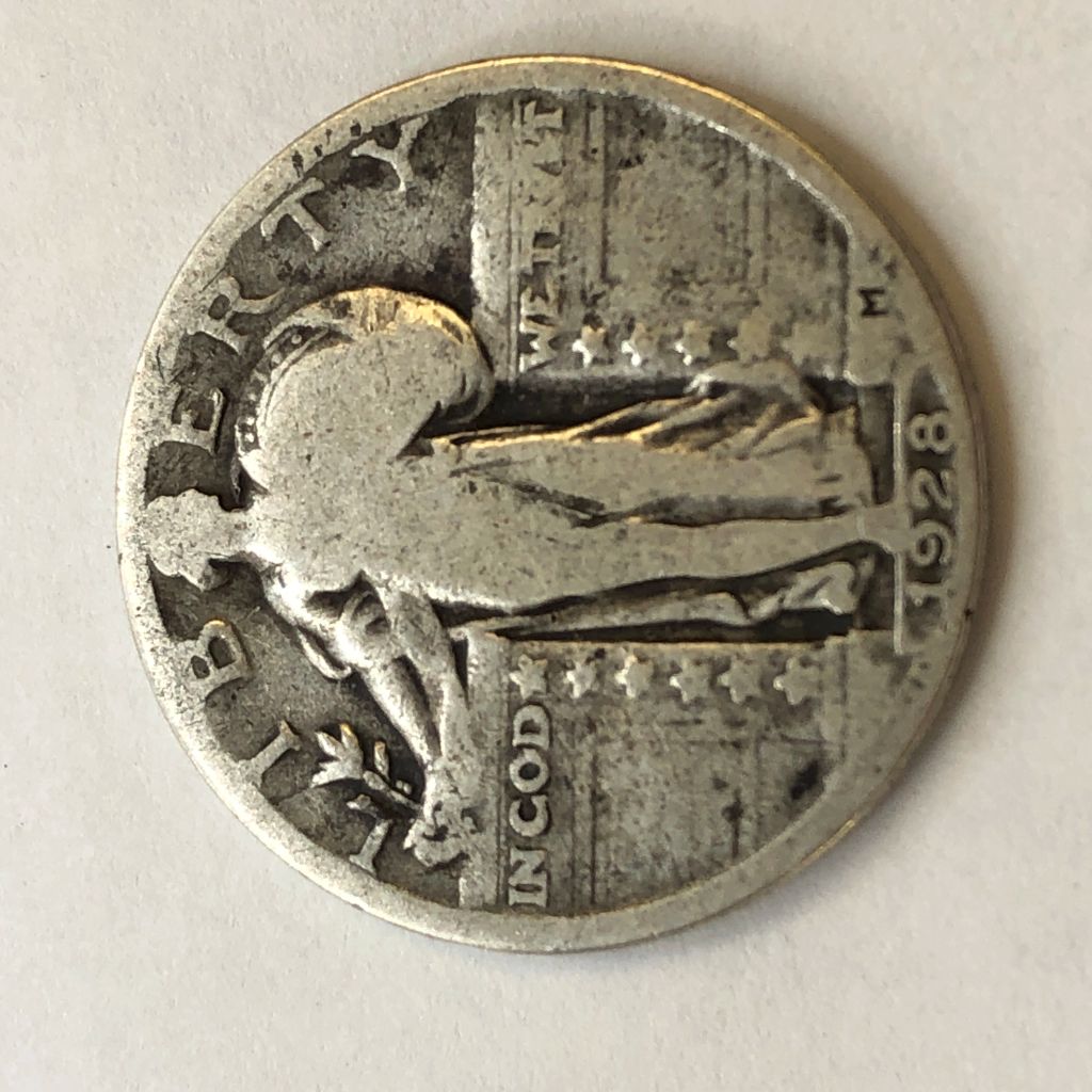1928 Silver Standing Liberty Quarter Better Grade - photo 1