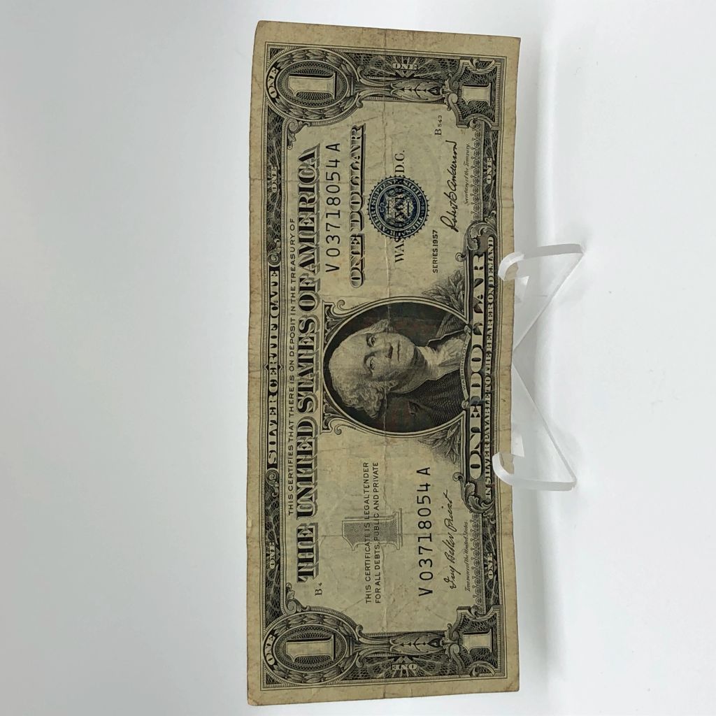 1935 Silver Certificate Mid Grade Missing in God We Trust — photo 1