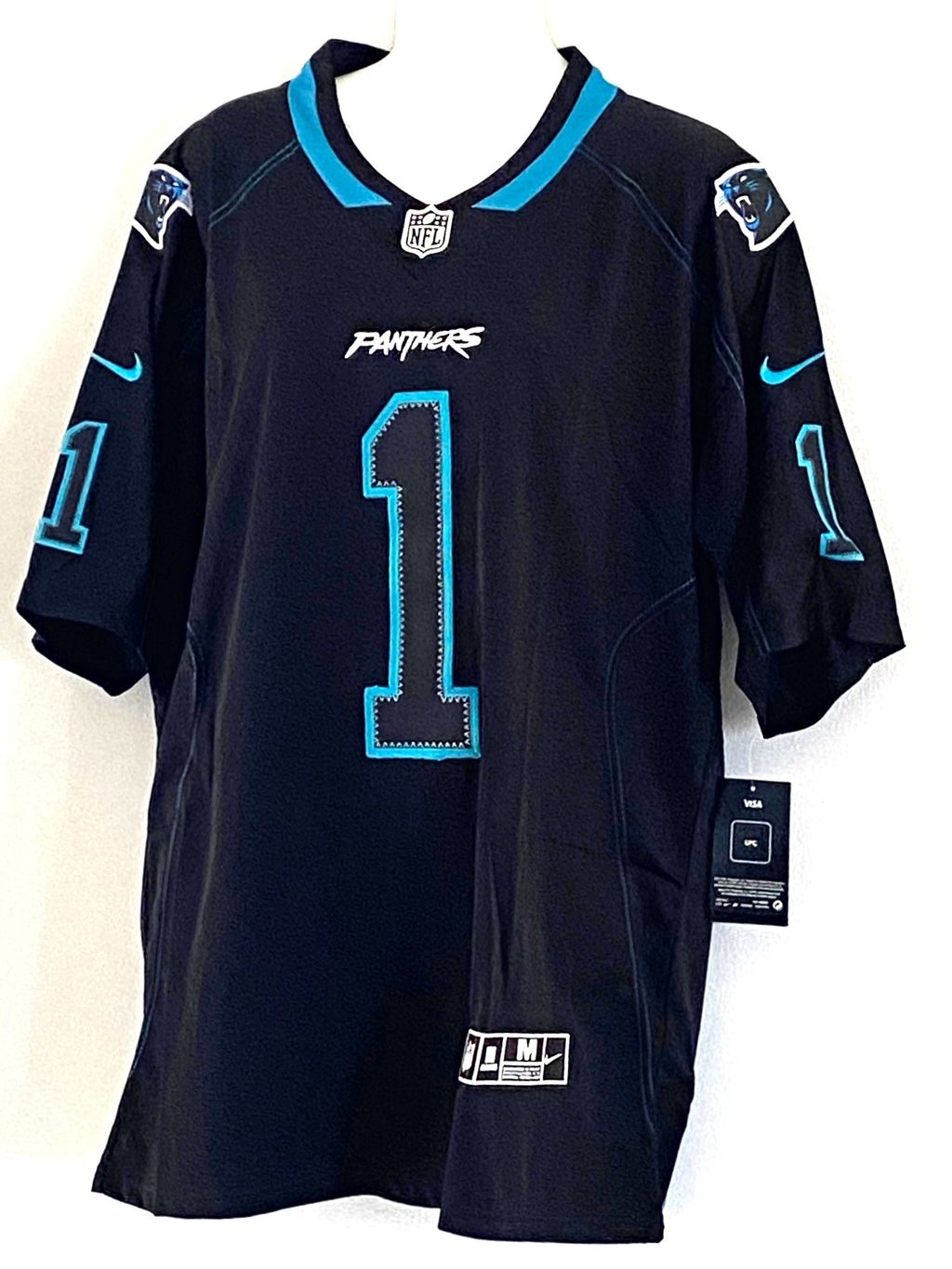 NFL Carolina Panthers Cam Newton Women's Replica Jersey Size S/M - photo 1
