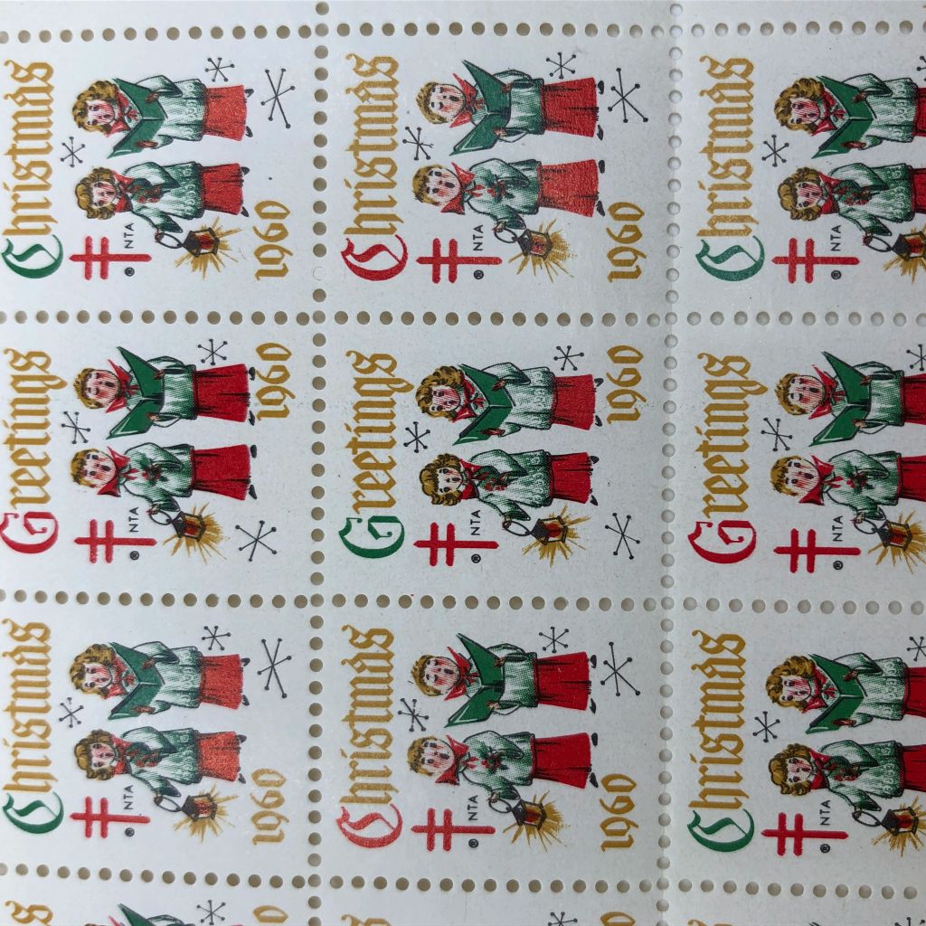 Uncut Collector Grade Sheet of Vintage Stamps, Mint State! - photo 1