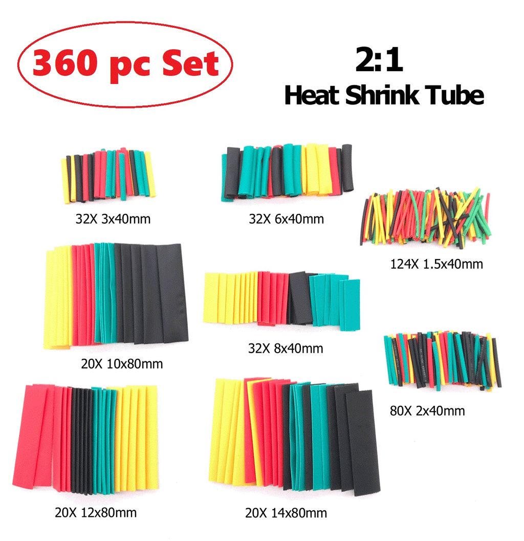 360 PC Heat Shrink Tubing Set - photo 1