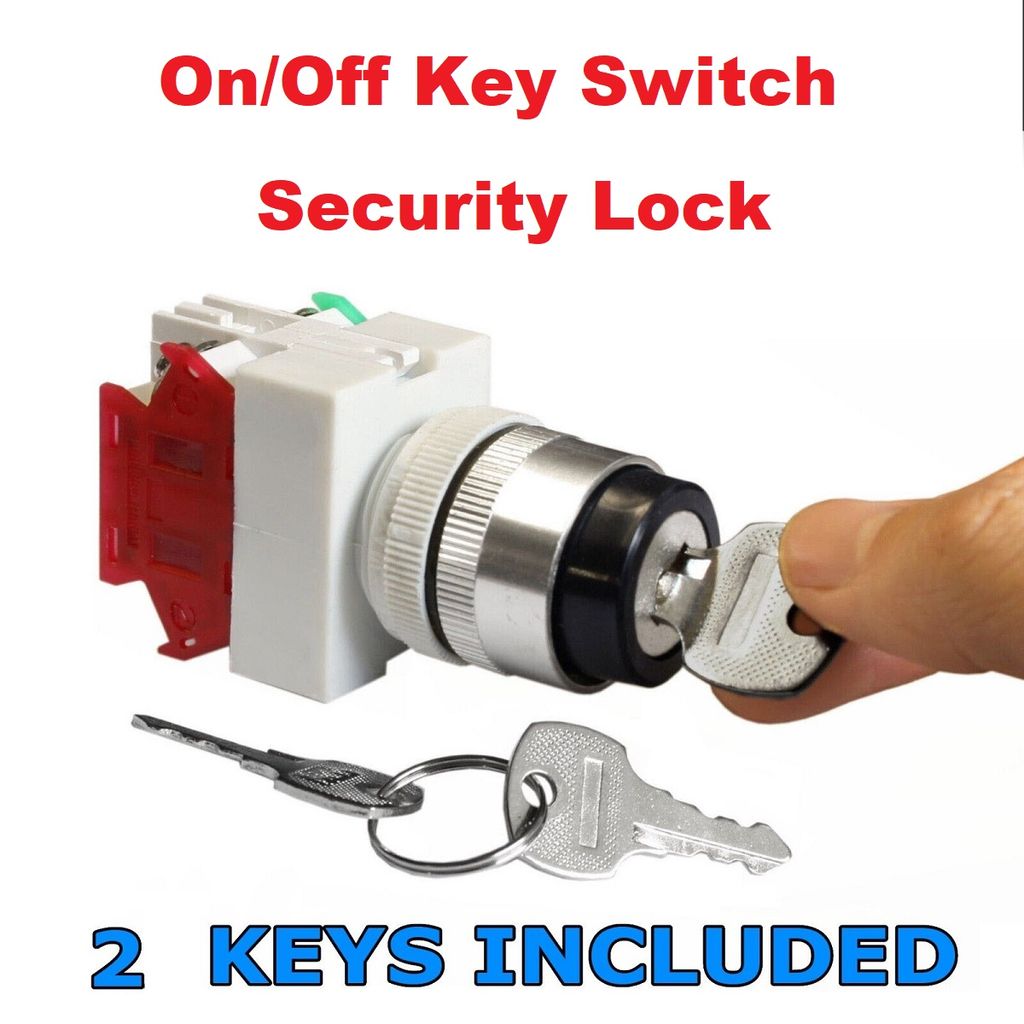 Keyed On/Off Locking Switch - photo 1