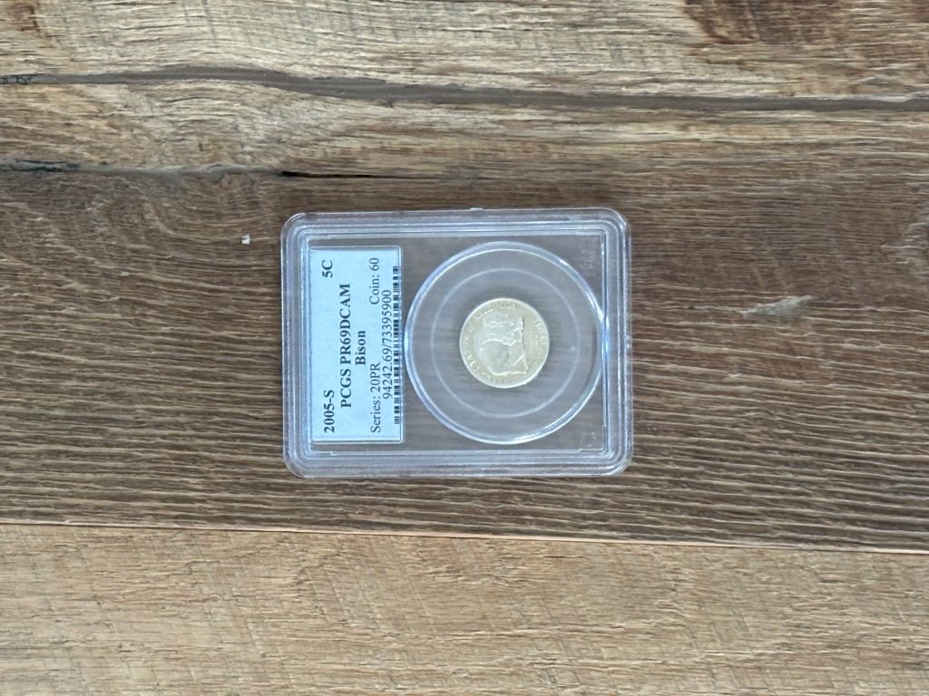 2005-S Jefferson Nickel “Bison” PCGS PR69DCAM – Proof Coin - photo 1