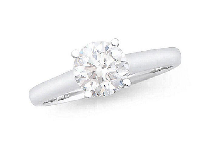 $7,895 Value! 1.11 Ctw IGI Certified Lab Diamond 14K Designer Ring E-F VVS - photo 1