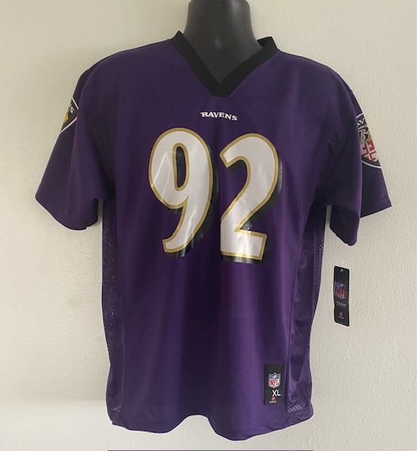 NFL Baltimore Ravens Haloti Ngata Replica Jersey # 92 Size Youth X-Large - photo 1