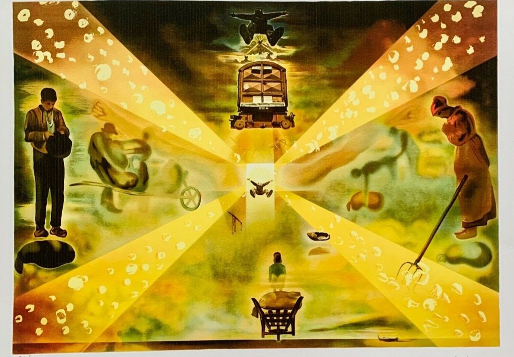 Dali STATION AT PERPIGNON Facsimile Signed Limited Edition Giclee - photo 1