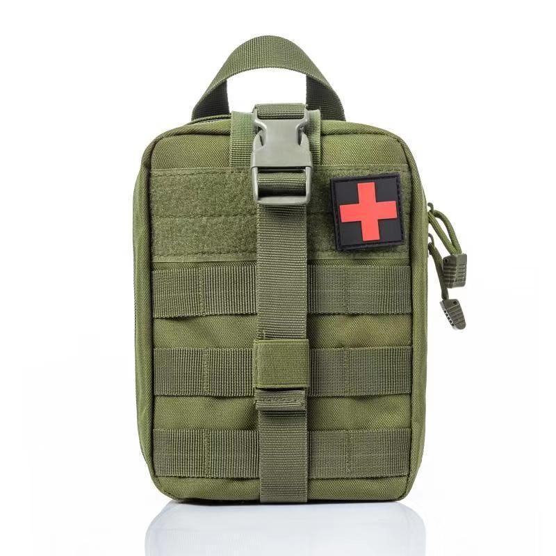 Tactical First Aid Pouch Survival Kit - Green - photo 1