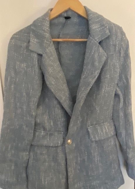 Women's Grey Dress Jacket ize 4 - photo 1