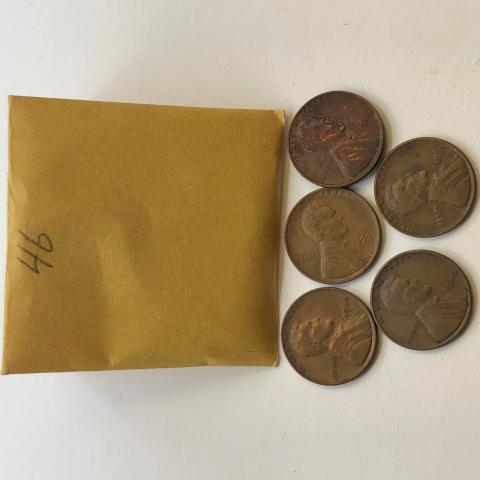 1946 Group of Lincoln Wheat Cents