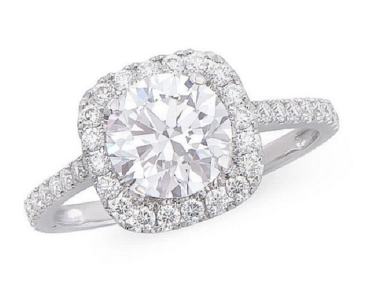 New! 2.21 Ctw IGI Certified E-F VVS Lab Diamond 14K Designer Ring MSRP $13,795 - photo 1