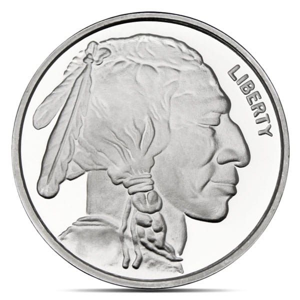 Great Investment! Indian Head / Buffalo Silver Round  IRA Approved - photo 1