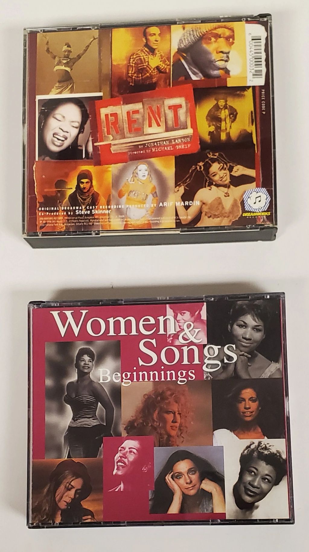 Rent Original Broadway Cast 2CD + Women & Songs Beginnings VG Condition - photo 1