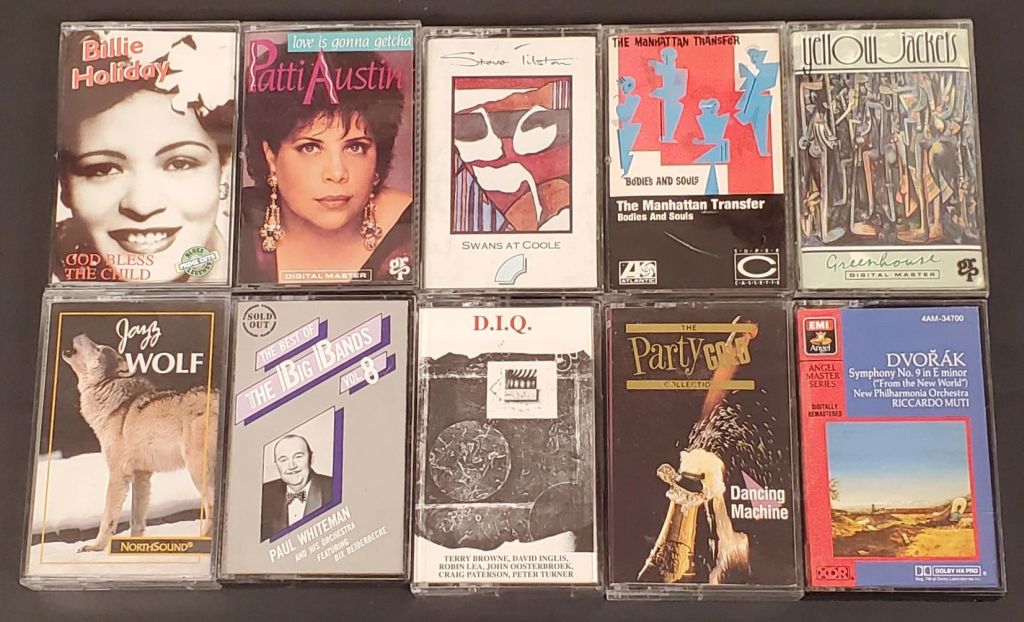 Lot of 10 Assorted Music Cassette Tapes - Jazz, Classical, Pop GC - photo 1