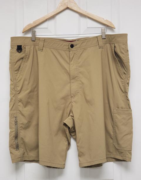 Wrangler Men's Tan Outdoor Hiking Utility Cargo Shorts Sz 44 Bangladesh M331