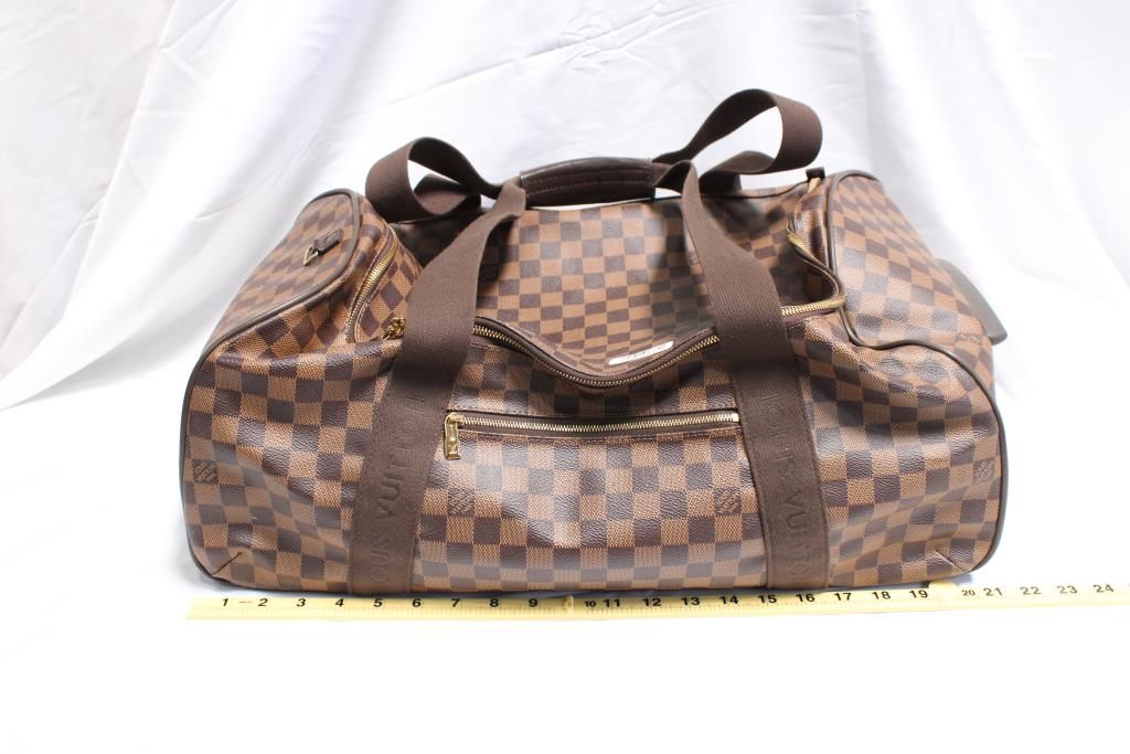 Louis Vuitton Eole Rolling Duffel Bag - Doublechecked By Entrupy - photo 1