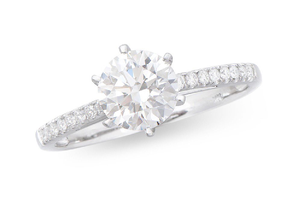 $11,995 Value! NEW 1.37 Ctw IGI Certified Lab Diamond 14K Gold Designer Ring E-F VVS - photo 1