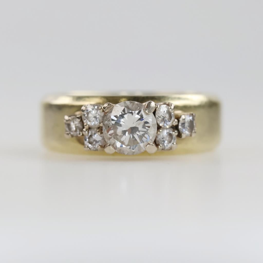 14kt Gold Diamond Ring - photo 1