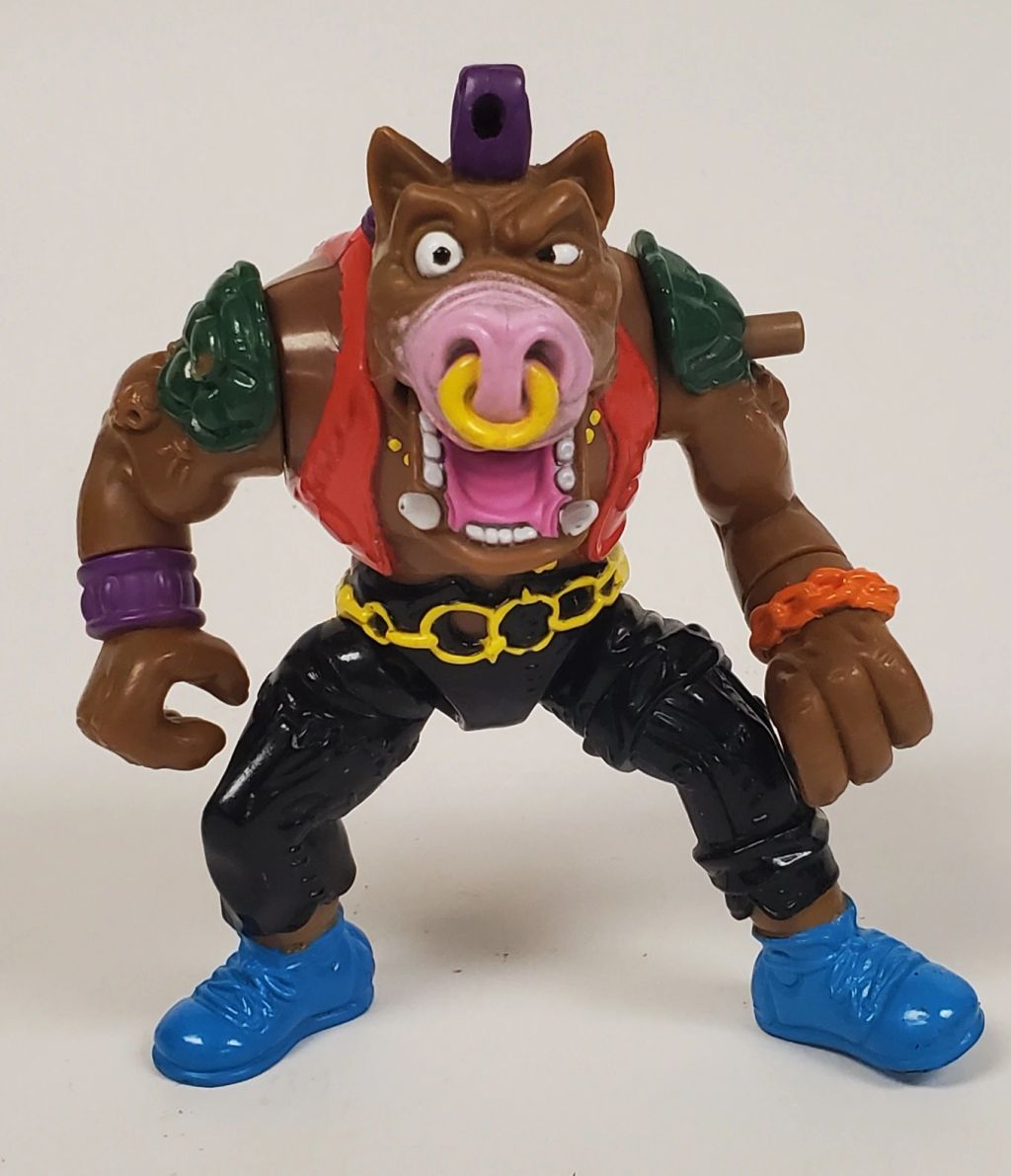 Vintage 1991 Teenage Mutant Ninja Turtles Mirage Studios Mutant Boar Figure 5.5" - photo 1