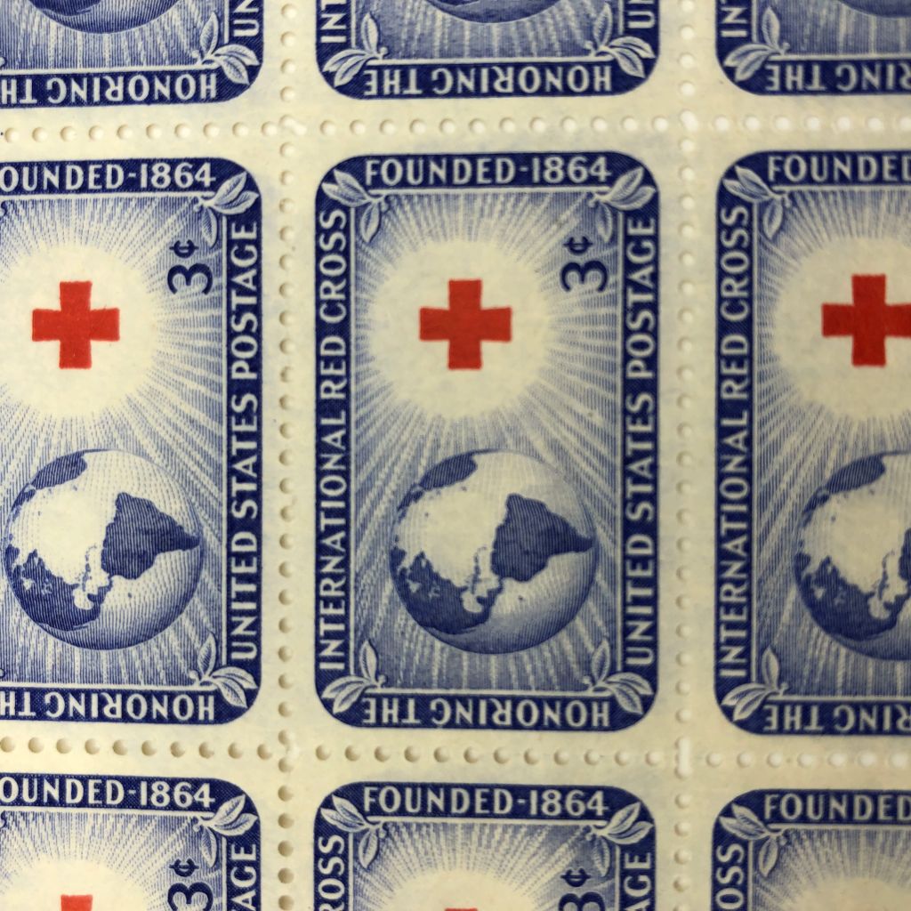 Uncut Collector Grade Sheet of Vintage Stamps, Mint State! - photo 1