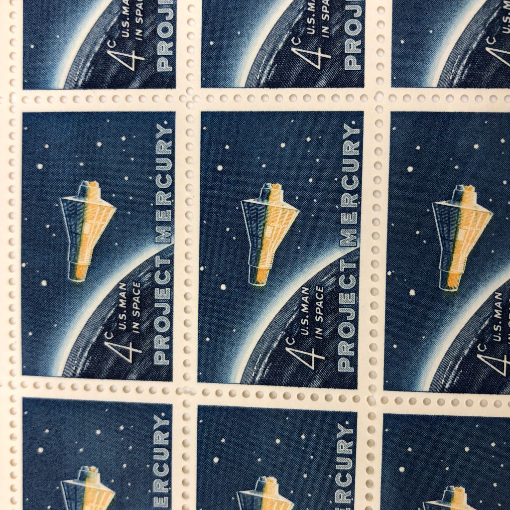 Uncut Collector Grade Sheet of Vintage Stamps, Mint State! - photo 1
