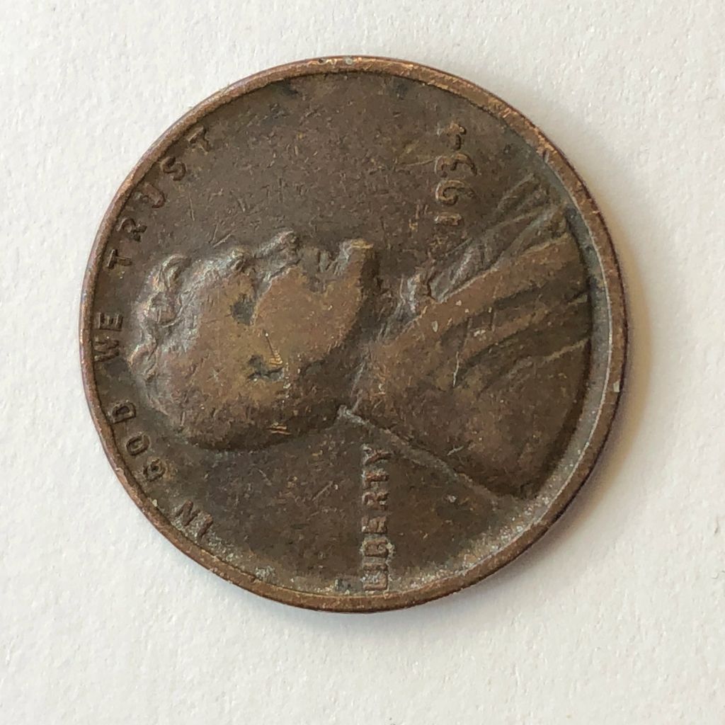 1934 Wheat Penny - Cent Coin Discontinued - photo 1