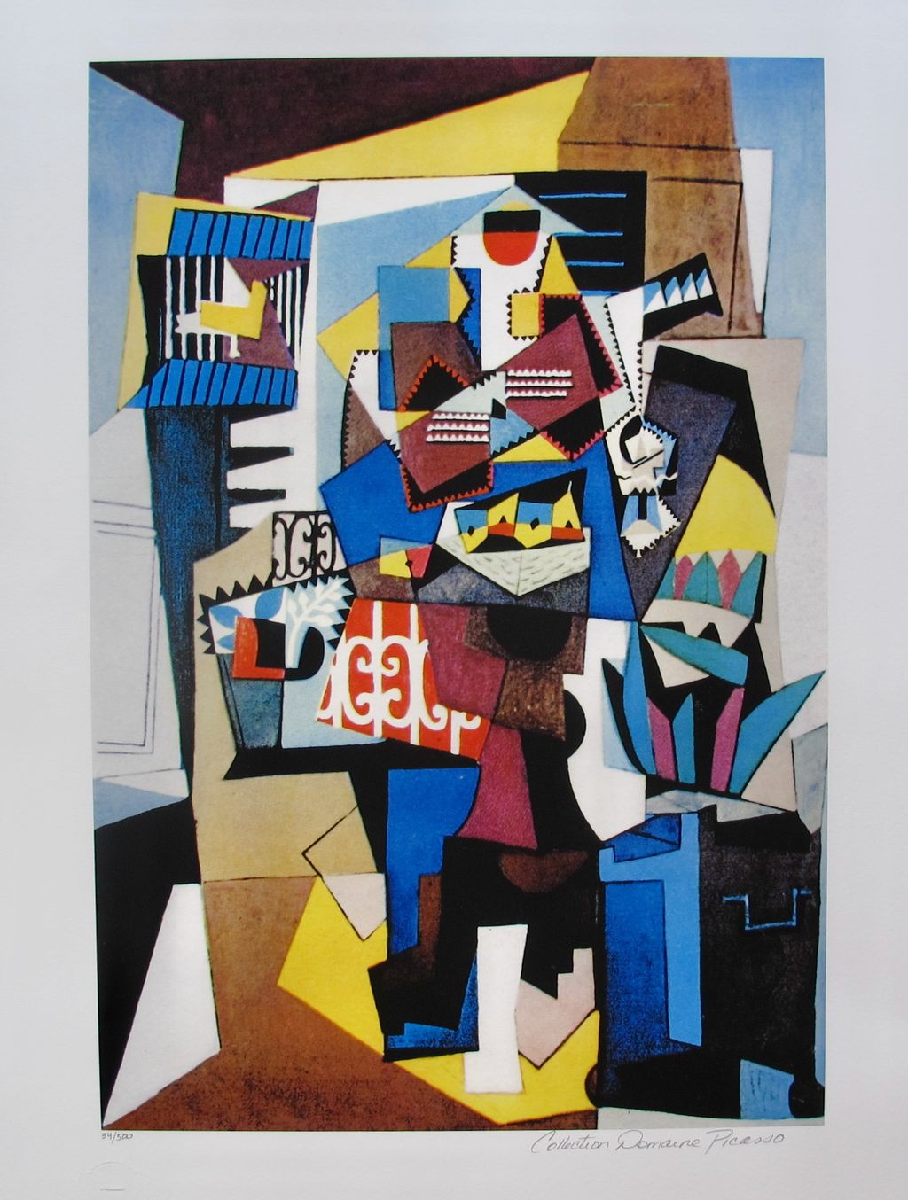 Picasso Art ABSTRACT Estate Signed Limited Edition Giclee - photo 1