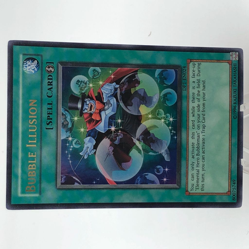 Bubble Illusion 1st Edition Ultra Rare Vintage Yu Gi Og Card - photo 1