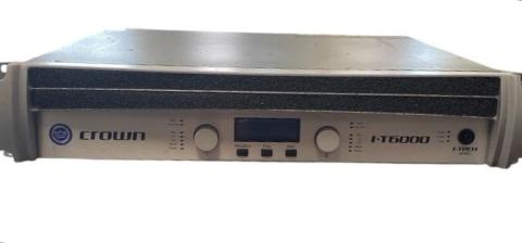 Crown Power Amplifier I-Tech I-T6000