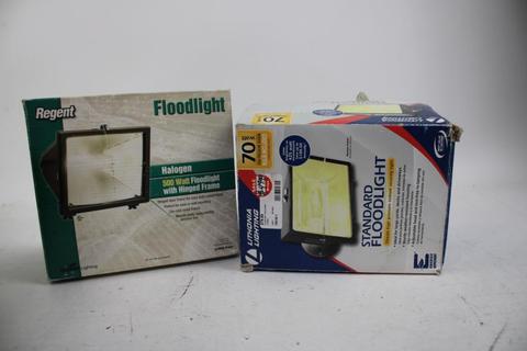 Power Inlet Box, Floodlights, LED Security Lighting Wall Pack, 4 Pieces