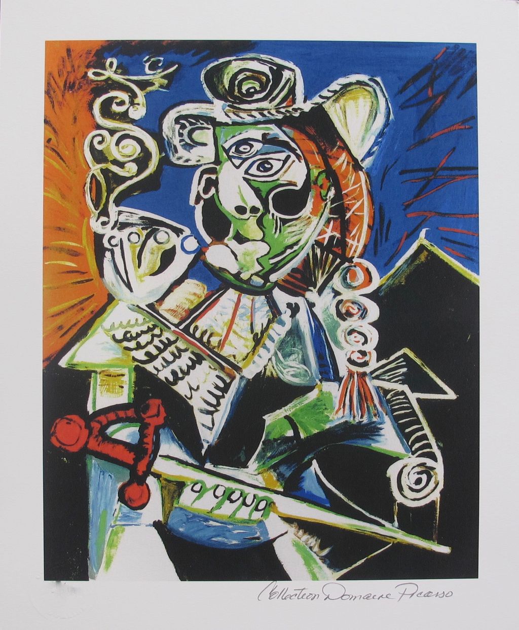 Picasso Fine Art CAVALIER WITH PIPE Estate Signed Limited Edition Giclee - photo 1
