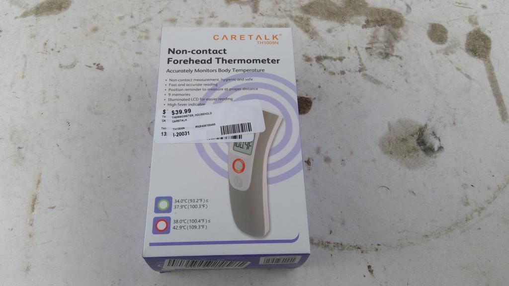 Caretalk Non-contact Forehead Thermometer - photo 1