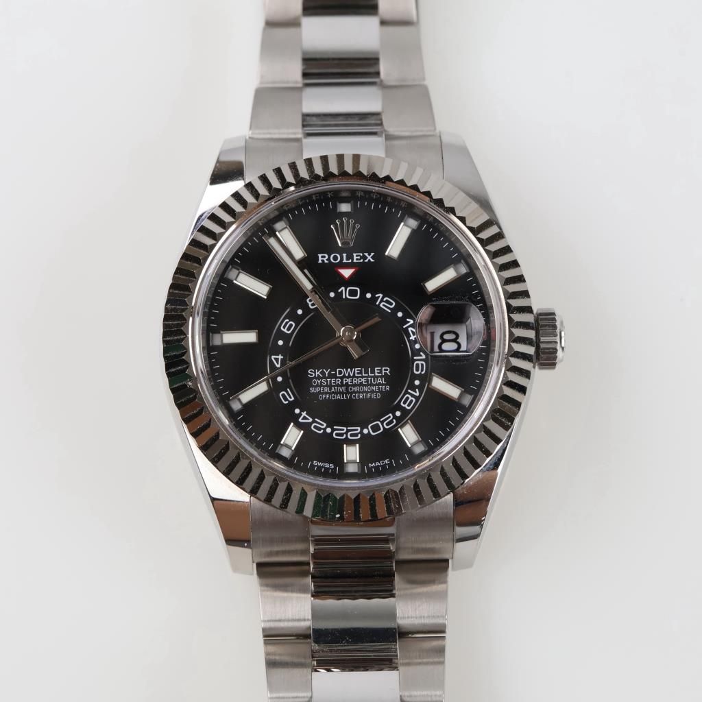 Rolex Oyster Perpetual Sky Dweller Watch -Evaluated By Our Certified Gemologist-AGS/GIA - photo 1