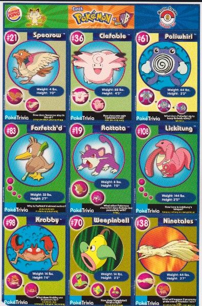 1999 Pokemon Master Trainer Collector Set Uncut 9 Card Sheet #9 w/ Poliwhirl + More - photo 1
